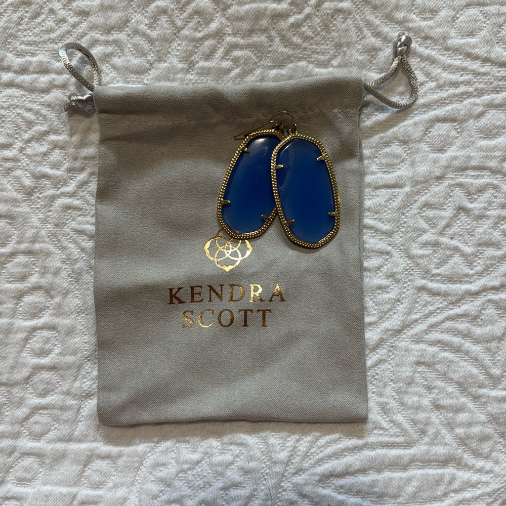Kendra Scott Periwinkle Danielle Earrings